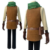 Delicious in Dungeon Chilchuck, Laios Team Cosplay Costume - Premium Quality - Coscosmos